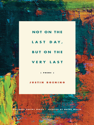 cover image of Not on the Last Day, But on the Very Last